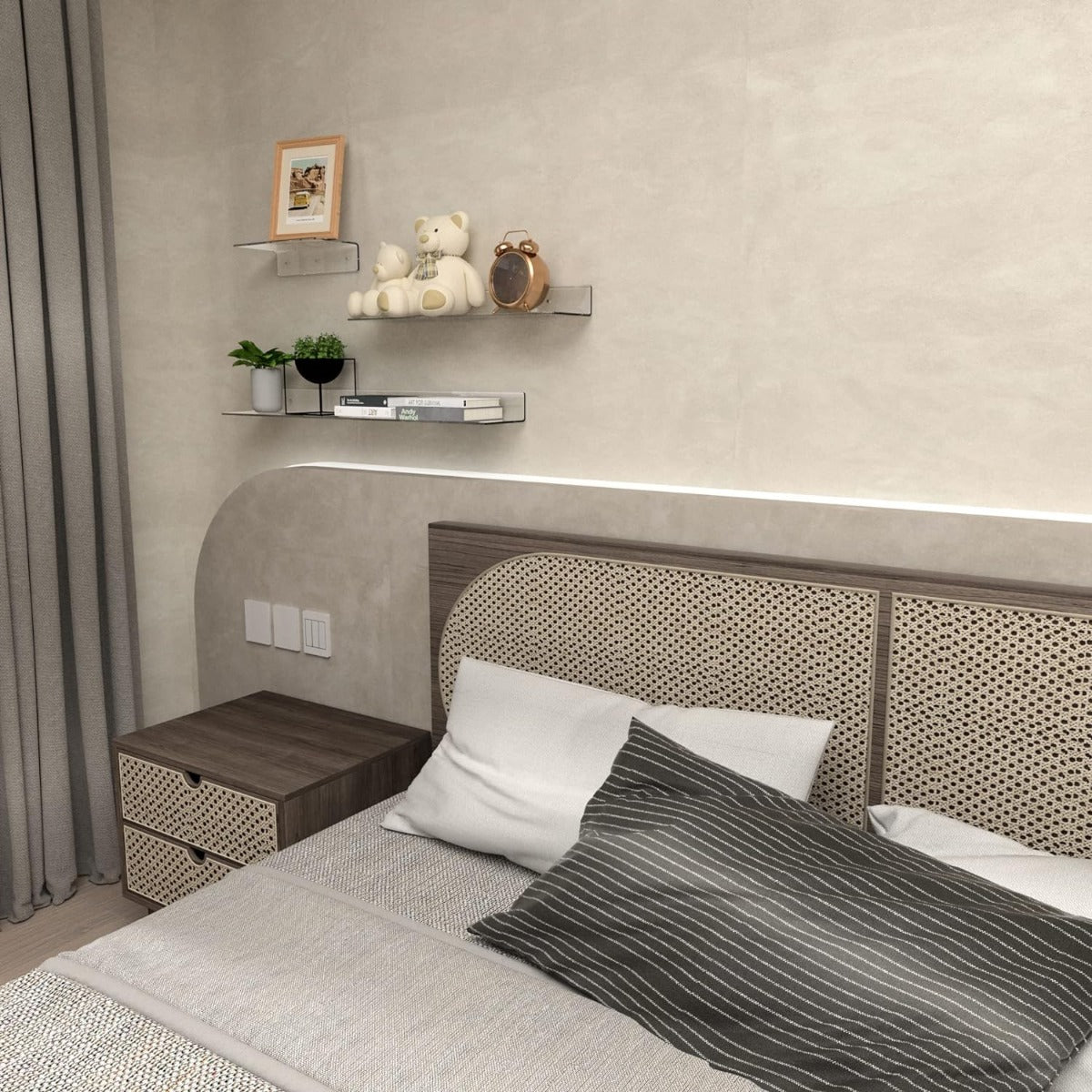 أرفف حائط أكريليك مقاس 24 بوصة للتخزين والتنظيم (أبيض، 24 بوصة)