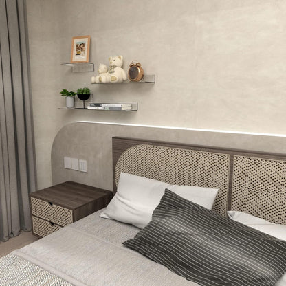 أرفف حائط أكريليك مقاس 24 بوصة للتخزين والتنظيم (أبيض، 24 بوصة)