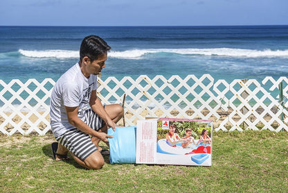 مسبح جيلونج جالاكسي القابل للنفخ، مقاس 305×183×56 سم، مسبح هوائي - رقم: 10184