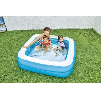 Jilong Mosaic Square 2-Ring Pool 145x145x45 cm No: 51005