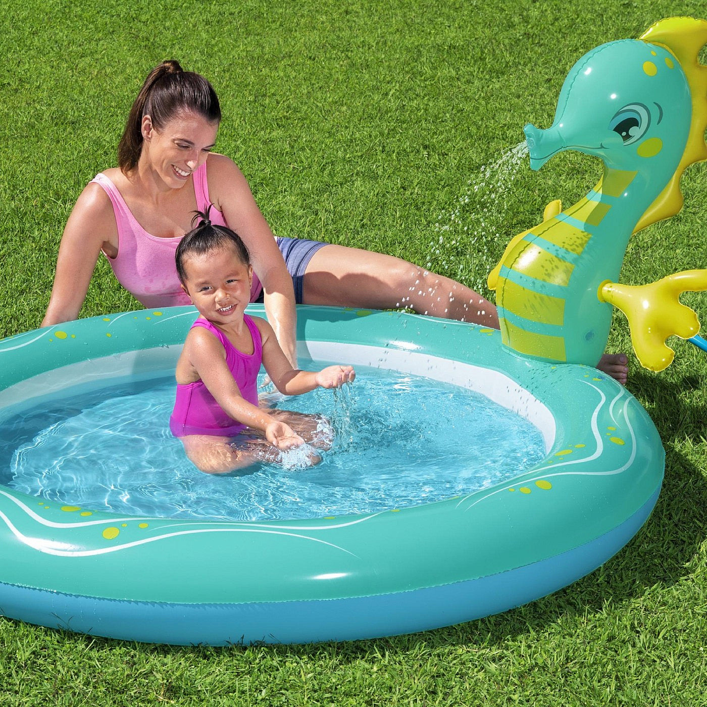 Bestway Seahorse Sprinkler Pool 188x160x86cm | 53114