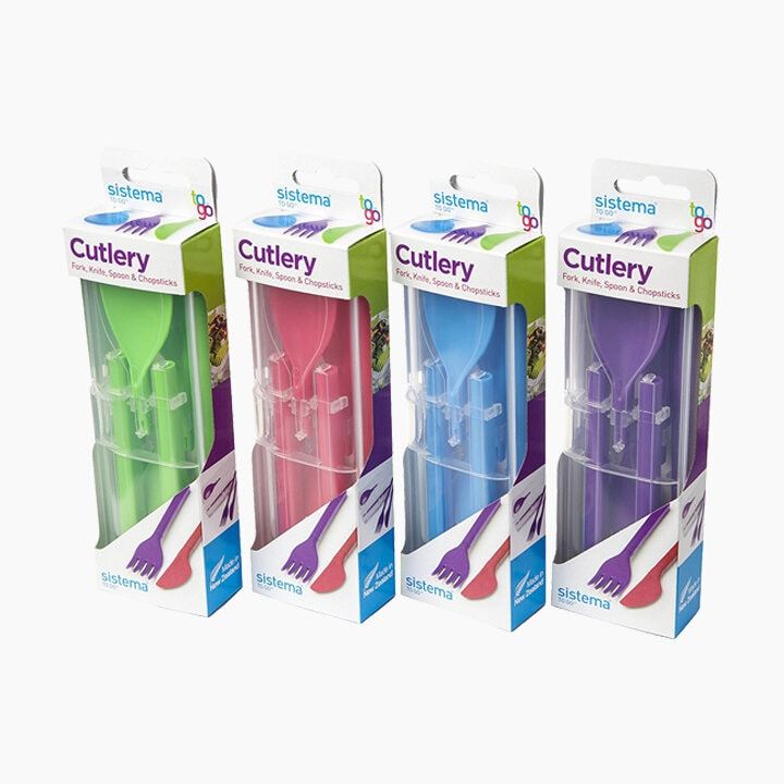 Sistema To Go Collection 4 Piece Cutlery Set - No:01917