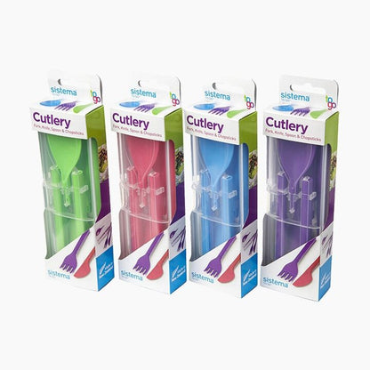 Sistema To Go Collection 4 Piece Cutlery Set - No:01917