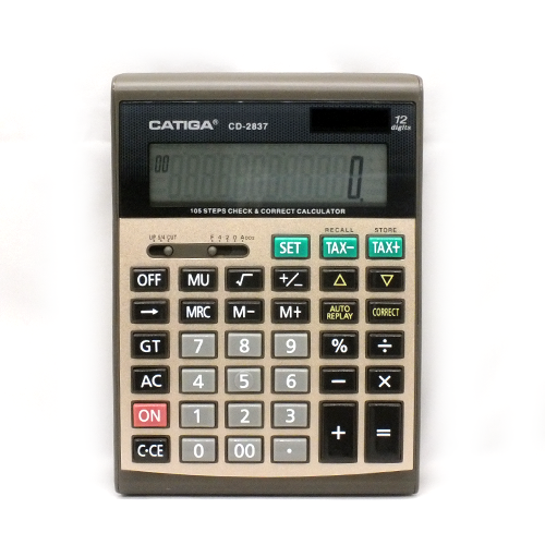 Calculator Catiga CD-2837 in a box