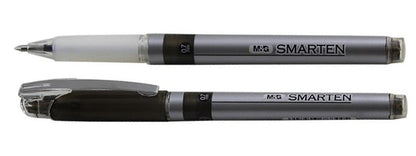 M&G Chenguang SMARTEN Ballpoint Pen 0.7mm – Smooth Blue Ink Writing Pen with Protective Cap - Blue or Black – 1 Pcs - No: AGP62571