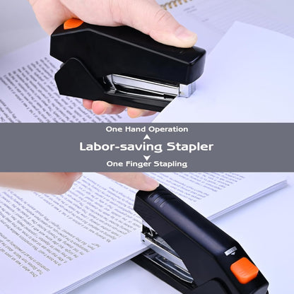 M&G Chenguang Power Saving Stapler – 25 Sheets Capacity, 24/6 Staples, Easy Push-Button Loading - 1pcs - No: MG818