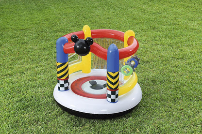 Bestway Playground Mickey and Friends Rallye Inflatable Bouncer - 137x119 cm - No: 91075