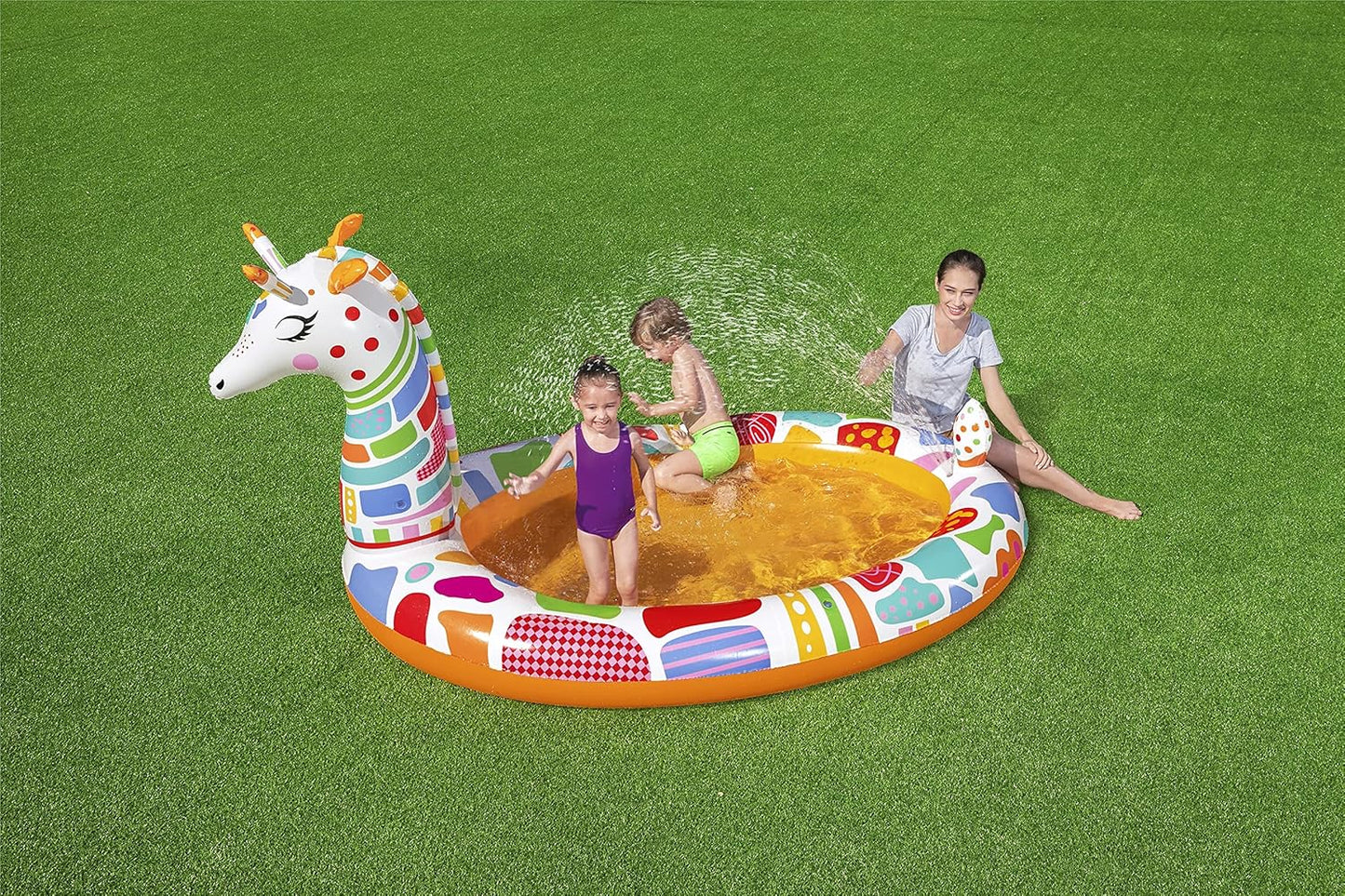 Bestway Groovy Giraffe Sprayer Pool | 53089