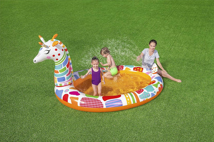Bestway Groovy Giraffe Sprayer Pool | 53089