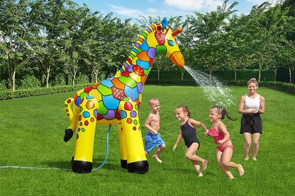 Bestway Jumbo Giraffe Water Sprayer 142x104x198cm | 52384