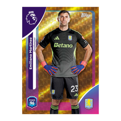 Topps Premier League2025/26 Card Packets Premium Booster Trading Cards - 10 Cards Per Packet - Single pack