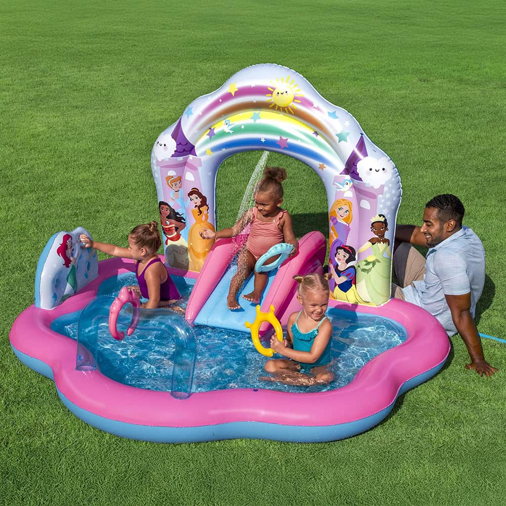 Bestway Disney Princess Enchanted Palace Play Center 2.21m x 1.93m x 1.40m - No:9103Y