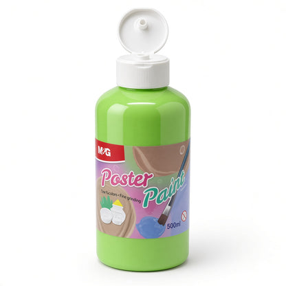 M&G Chenguang Poster Paint 500ml – Vibrant Green Poster Paint, Fine Grinding – Large Size - No: APL976R0H6