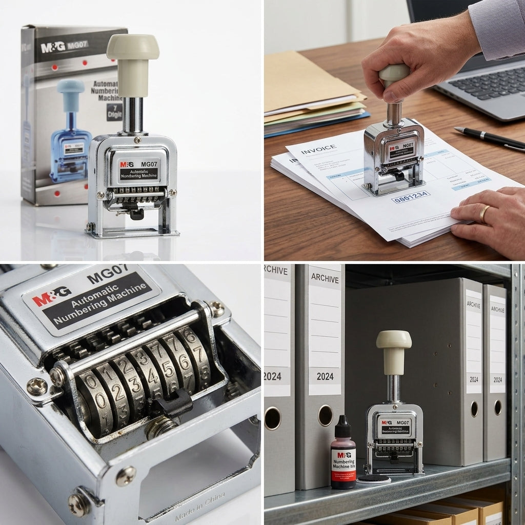 M&G Chenguang Automatic Numbering Machine 7 Digits - No:MG07