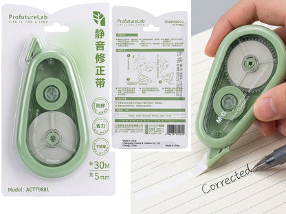 M&G Chenguang ProfutureLab Silent Correction Tape – 30m x 5mm PET Correction Tape, Extra-Long, Smooth & Instant Dry - 1pcs - No: ACT79881