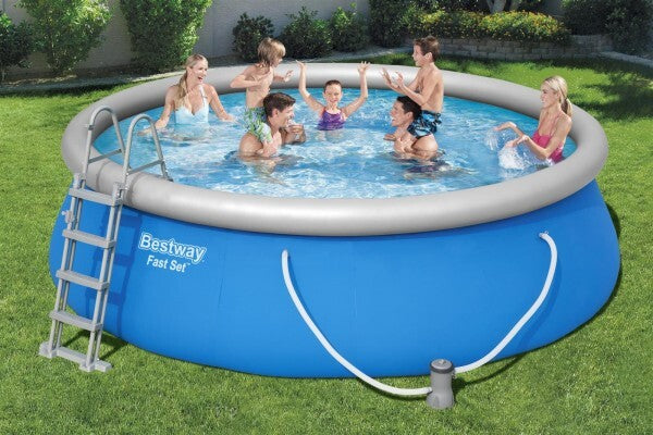 Bestway fast set 4.57m x 1.22m pool set - No: 57289