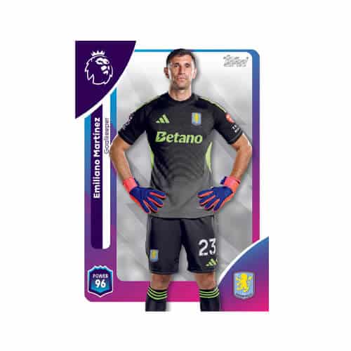 Topps Premier League2025/26 Card Packets Premium Booster Trading Cards - 10 Cards Per Packet - Single pack