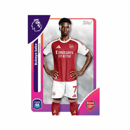Topps Premier League2025/26 Card Packets Premium Booster Trading Cards - 10 Cards Per Packet - Single pack