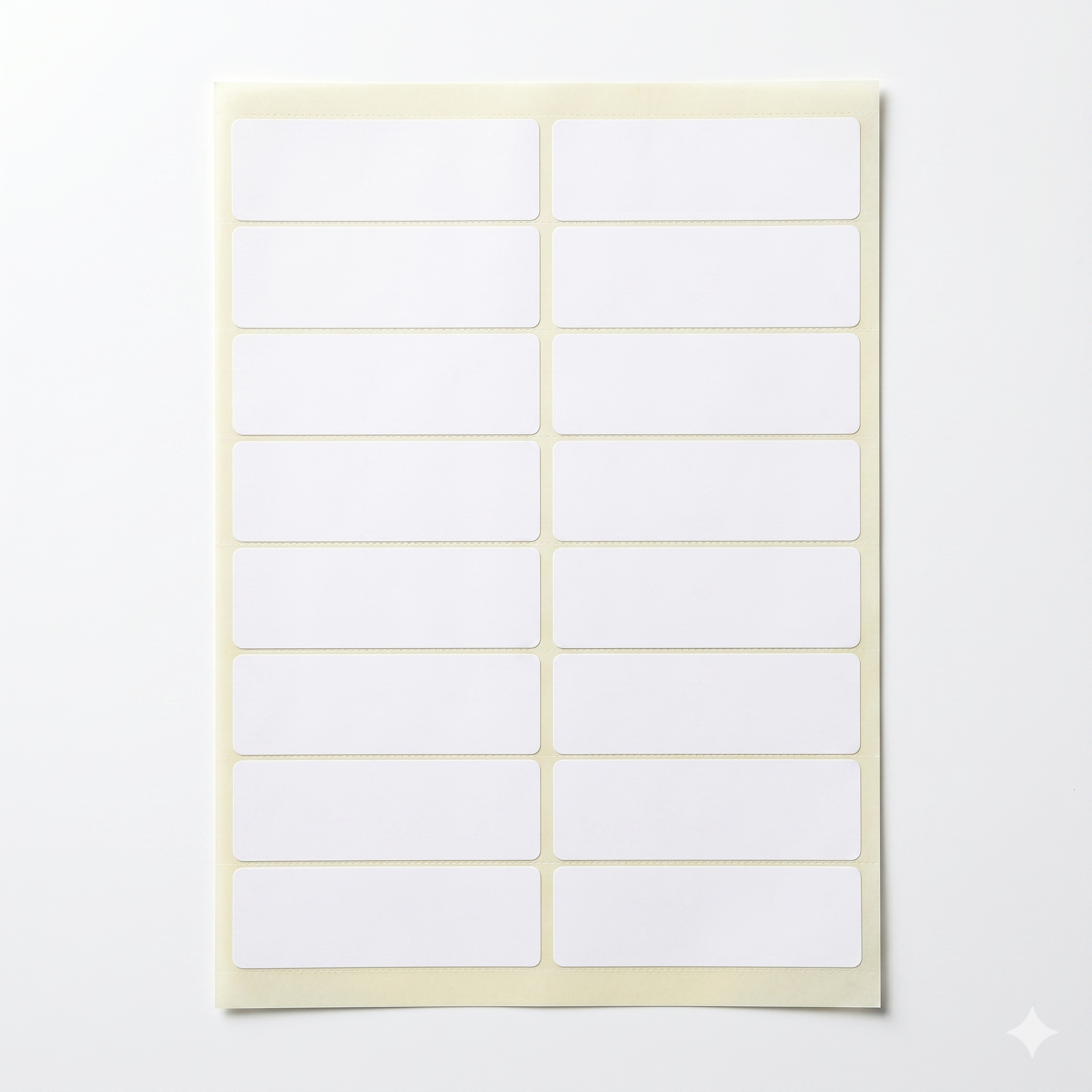 Yassin Pack of Label A4 - Size (105x37mm) 16 in Sheet - 100 Sheets - view 5