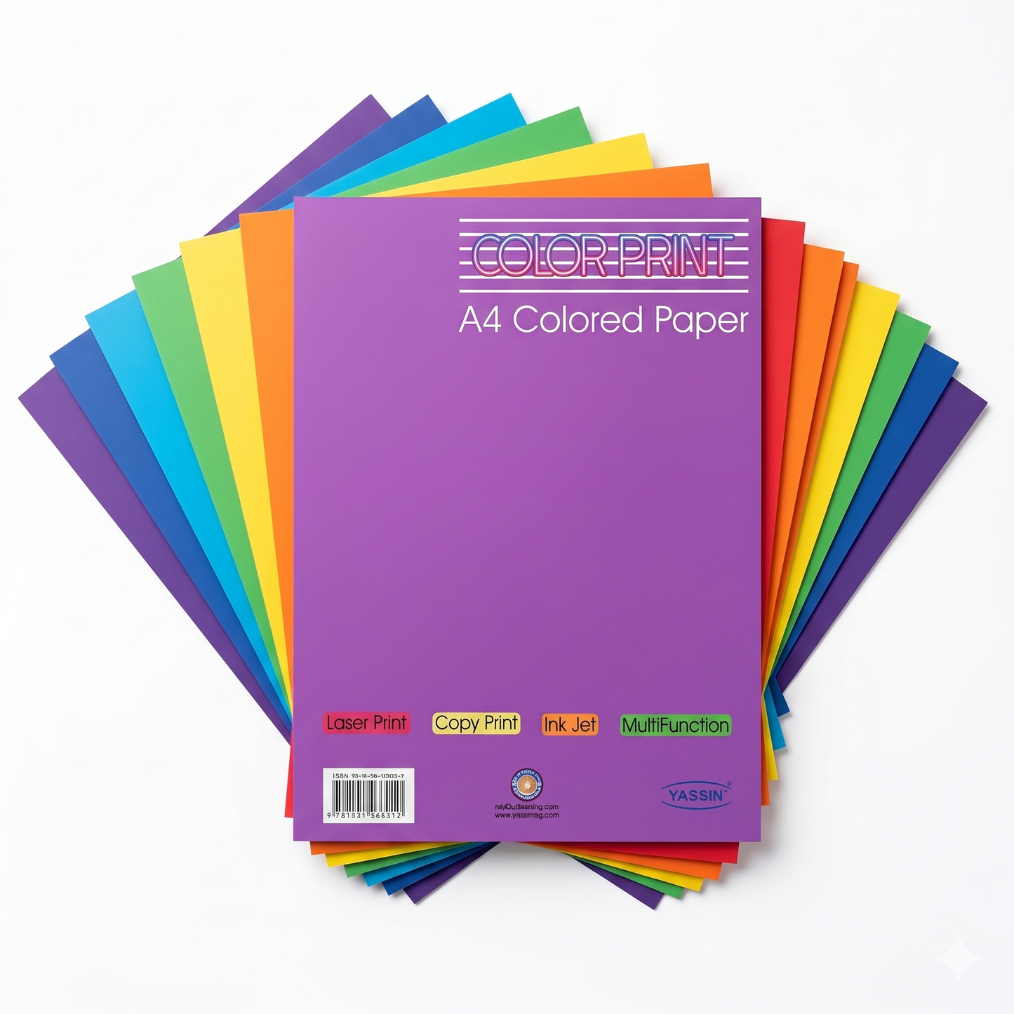 Yassin Colored paper - A4 - 100sheets