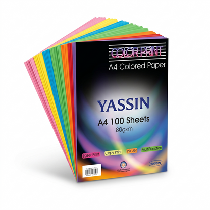 Yassin Colored paper - A4 - 100sheets