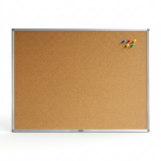 Yassin Cork Board with Metal Frame 60x45