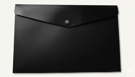 Plastic Envelop dark for paper Size:36cm * 71cm
