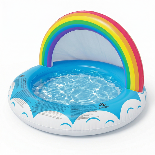 Jilong Rainbow Baby Pool Inflatable Children's Pool - No:57155