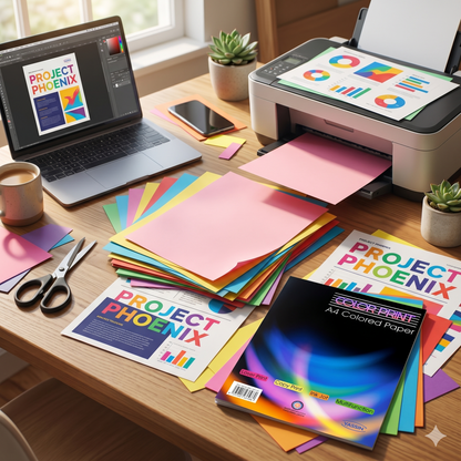 Yassin Colored paper - A4 - 100sheets