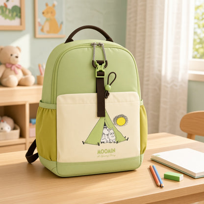 M&G Chenguang 13-Inch Kids School Backpack – Moomin Design, Lightweight & Waterproof School Bag  - No: ABB904V866