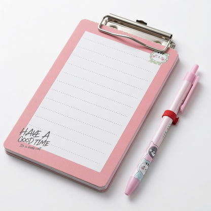 Yassin Notebook with Mini Clipboard and Pen Clip Set