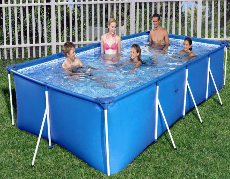 Bestway Steel Pro Rectangular Above Ground Pool 400×211×81cm – No.56405