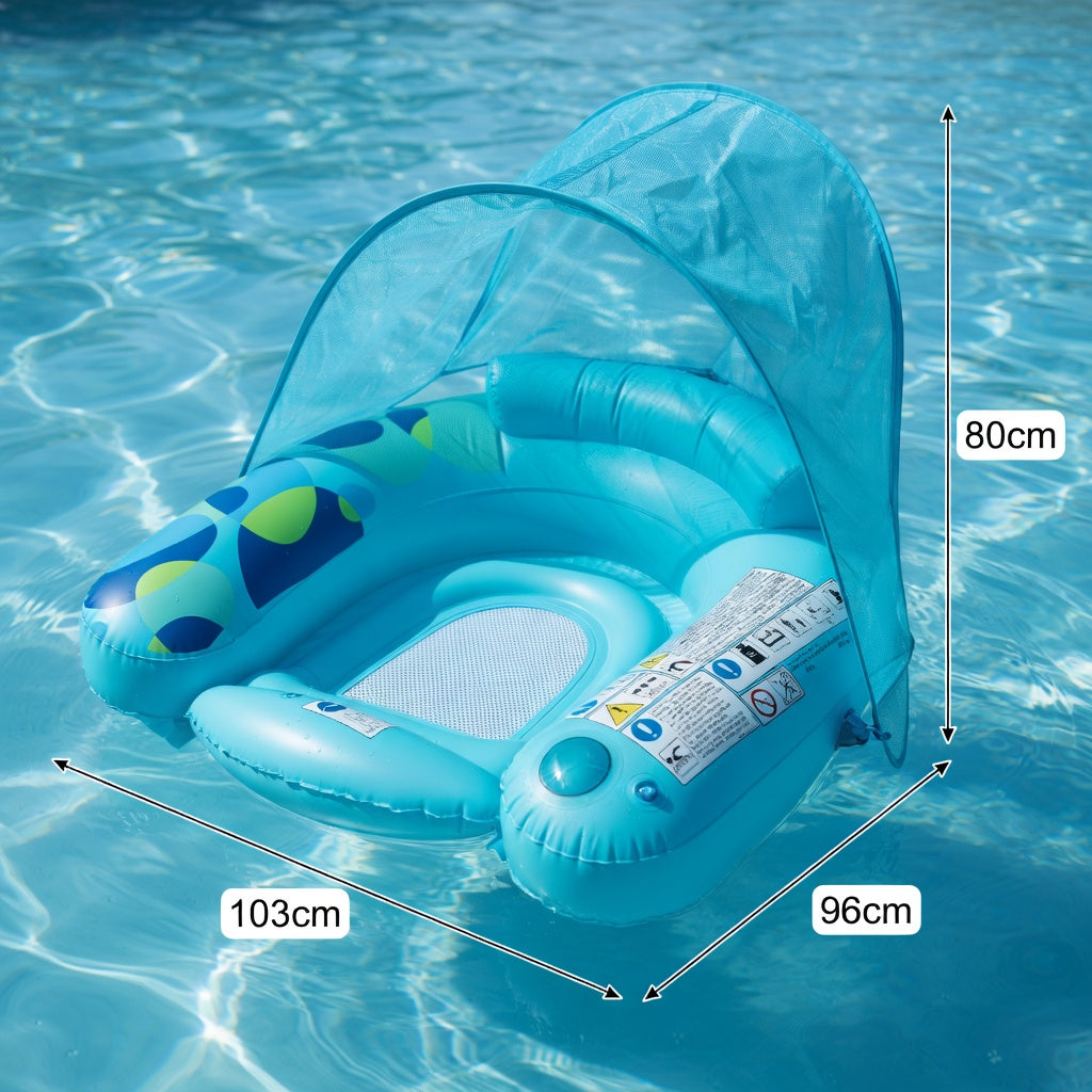 Jilong Inflatable Pool Float Chair with Canopy - 103cm*96cm*80cm - No:37275