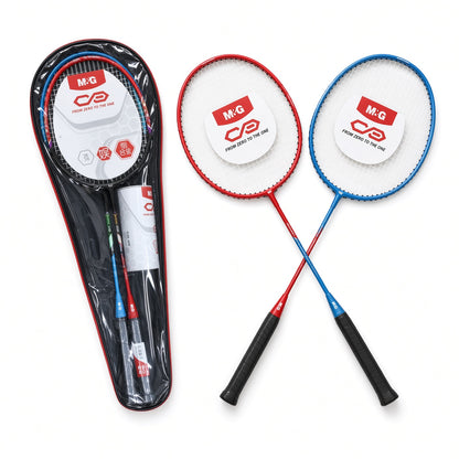 M&G Chenguang Badminton Racket Set with 2 Rackets & Shuttlecocks with 3 shuttlecocks -  66cm  – No:  AST09308