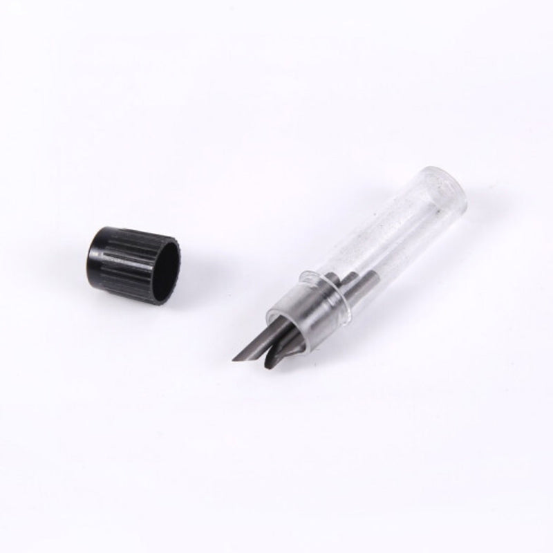 M&G Chenguang Metal Compass Set with Replacement Lead  – Geometry Drawing Compass - 1pcs - No: ACS90860