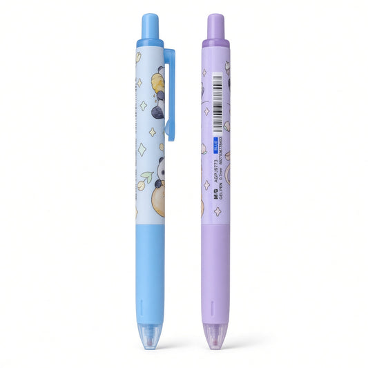 M&G Chenguang Gel Pen 0.7mm – Blue Ink – Cute Bear Design – Smooth Writing Pen - 1pcs - No: AGPJ9773