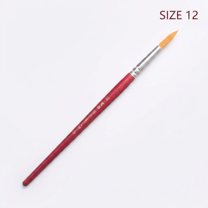 M&G watercolor round brush size 12 large wash studio packshot with size label