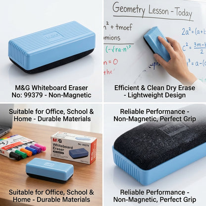 M&G Whiteboard Eraser Without Magnet No. 99379 (SKU: 6933631552829)