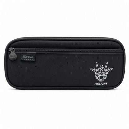 M&G Chenguang Twilight Large Capacity Pencil Case – Durable Fabric Zippered Stationery Organizer - 2 Pocket - No: APB903DD
