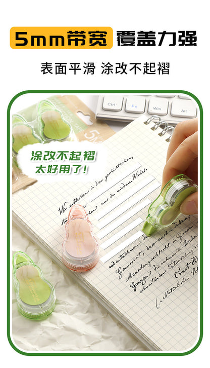 M&G Chenguang ProfutureLab Correction Tape Value Pack – 3 Pack, 5m x 5mm Each, Instant Dry PET Correction Tape for School, Office & Home - 1 pack - No: ACT54741