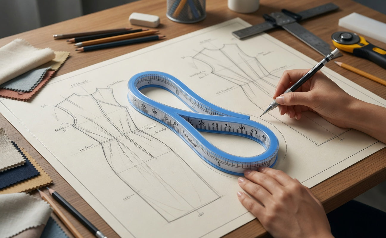 Ati Flexible French curve ruler- 60 cm
