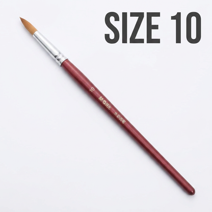 M&G watercolor round brush size 10 studio packshot with size label