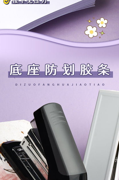 M&G Chenguang Heavy Duty Stapler 50 Sheet Stationery Large Adhesive Backed Stapler Heavy Duty Stapler School Supply Use - 1pcs- No: ABS92897B