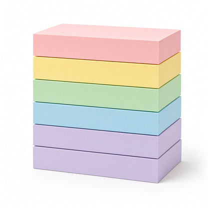 M&G Chenguang PETSTICK Sticky Page Flags – 6 Colors, 20 Sheets Each, Transparent Writable Index Tabs – No: YS-21