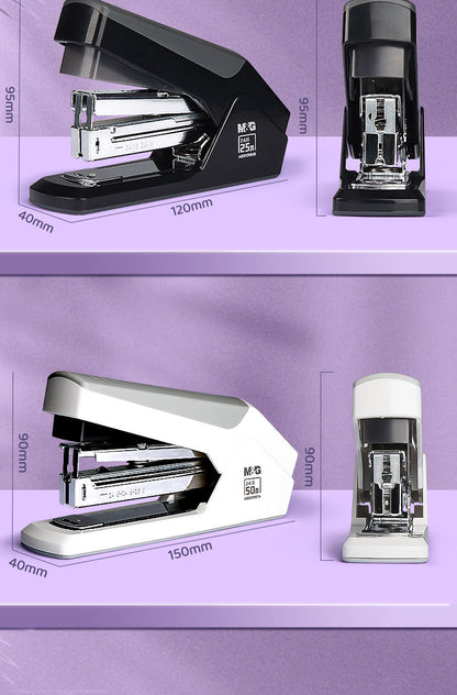 M&G Chenguang Heavy Duty Stapler 50 Sheet Stationery Large Adhesive Backed Stapler Heavy Duty Stapler School Supply Use - 1pcs- No: ABS92897B