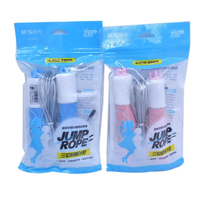 M&G Chenguang Adjustable Jump Rope with Counter – Foam Handle Skipping Rope for Fitness and Cardio Training - No:AST97434
