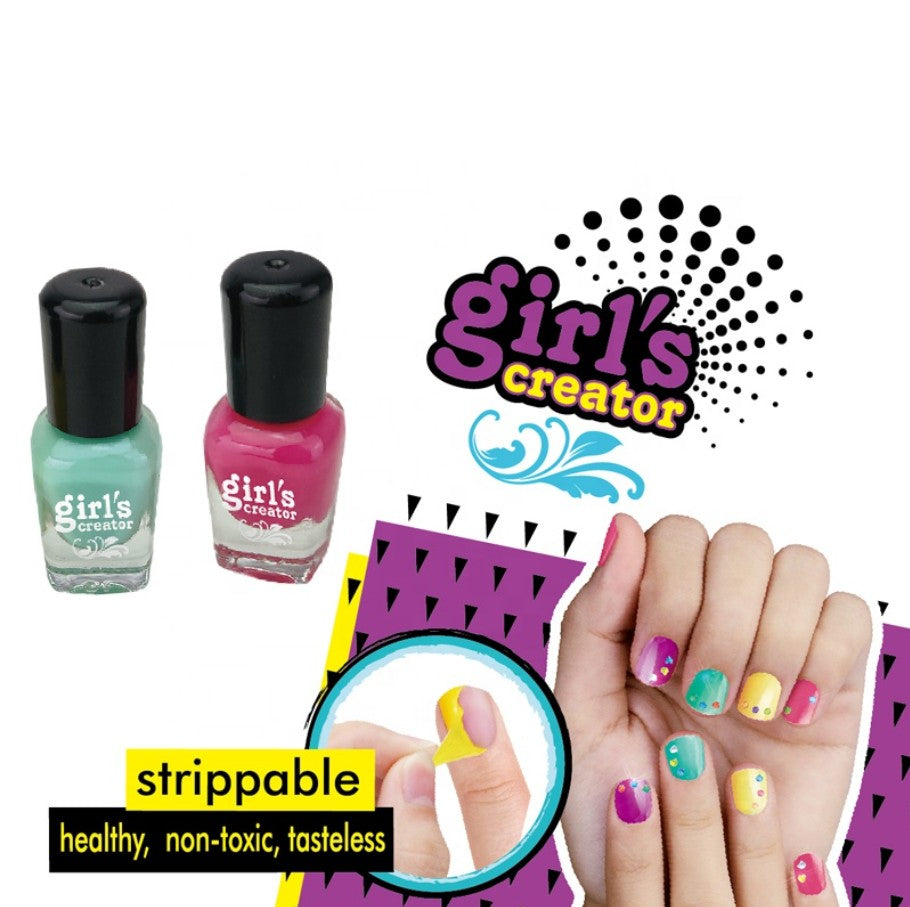 Girl Cosmetic Makeup Gift Set Includes Lip Gloss Nail Polish Eye Shadow Makeup for Children - No: MBK-392