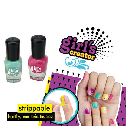 Girl Cosmetic Makeup Gift Set Includes Lip Gloss Nail Polish Eye Shadow Makeup for Children - No: MBK-392