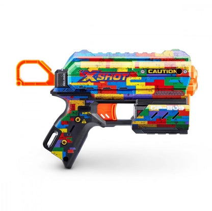 X-SHOT Blaster Skins Flux With 8 Darts –  SKINS FLUXStriper - No:36516K