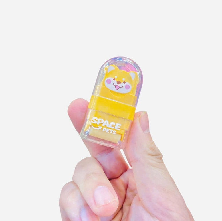 M&G Chenguang Roller Eraser Space Pets Dustless Dual Function - Assorted Color - 1pcs - No: AXPQ5571